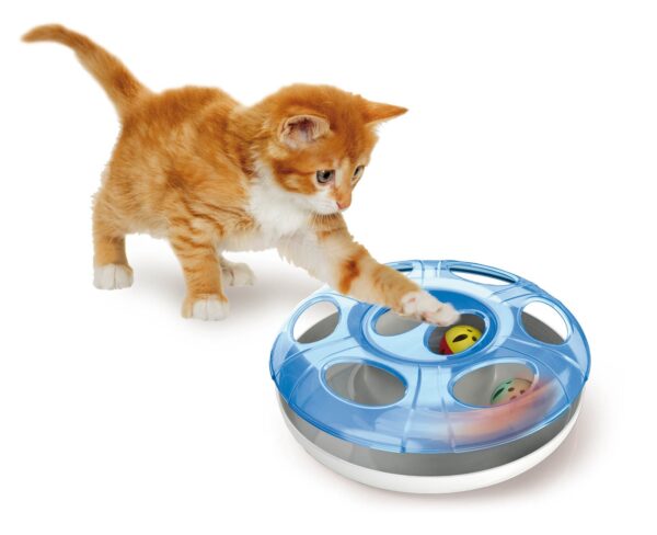 10605 Διαδραστικό παιχνίδι με 2 μπαλάκια για γάτες Παιχνίδια Γάτας