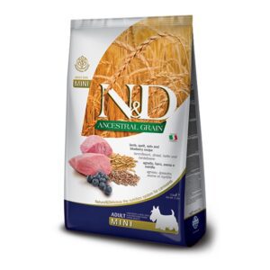N&D Low Grain Dog Lamb and Blueberry Adult Mini 0.8kg Ενήλικος - Adult