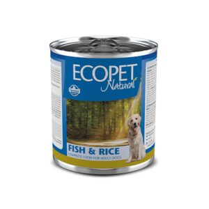 Ecopet Natural Fish & Rice Wet Dog 300gr Υγρή τροφή σκύλου