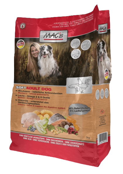 90210 Mac’s Soft – Chicken & Salmon 5kg Ξηρά τροφή σκύλου