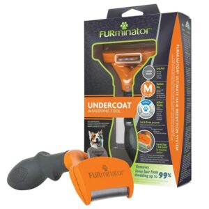 Βούρτσα FURminator Medium για μακρύτριχα Σκυλιά